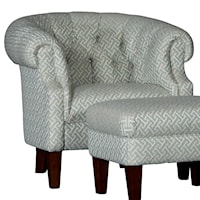 Petite Tufted Tub Chair 