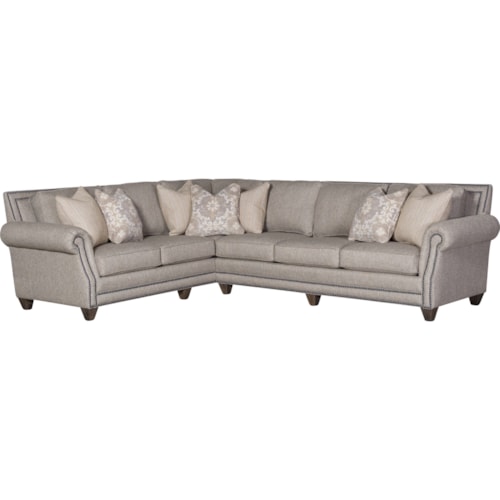 2-Piece Sectional with LAF Corner Sofa