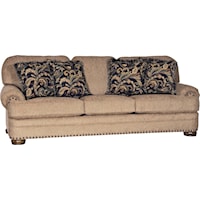 Traditional Stationary Sofa