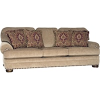 Traditional Stationary Sofa