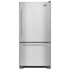 Maytag Bottom Freezer Refrigerators - Maytag 30-Inch 19 Cu. Ft. Bottom Mount Refrigerator