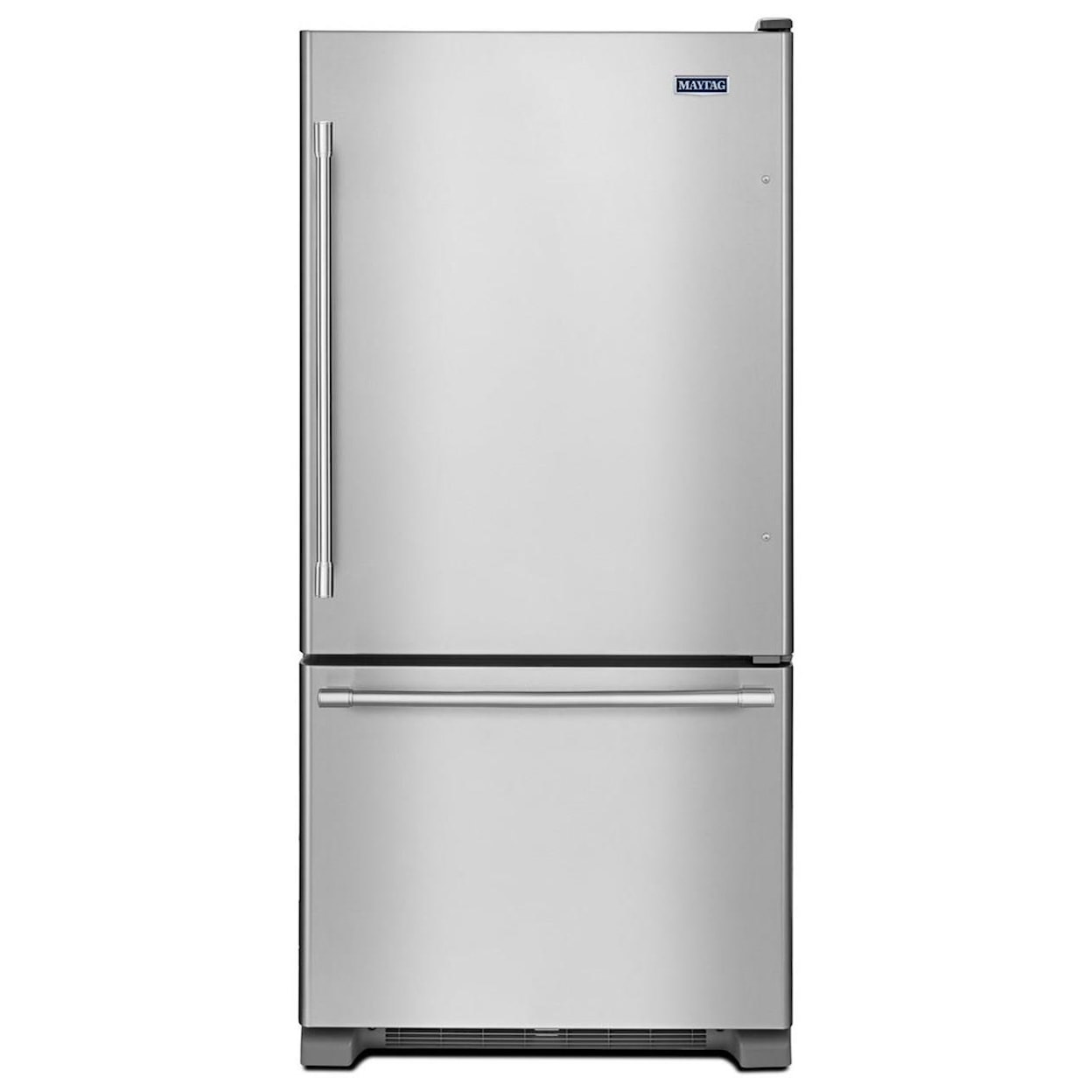 Maytag Bottom Freezer Refrigerators - Maytag 30-Inch 19 Cu. Ft. Bottom Mount Refrigerator