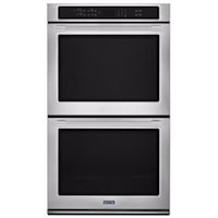 27" Wide Double Wall Oven With True Convection - 8.6 Cu. Ft.