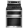 Maytag Electric Ranges 6.7 Cu. Ft. 30"  Double Oven Electric Range