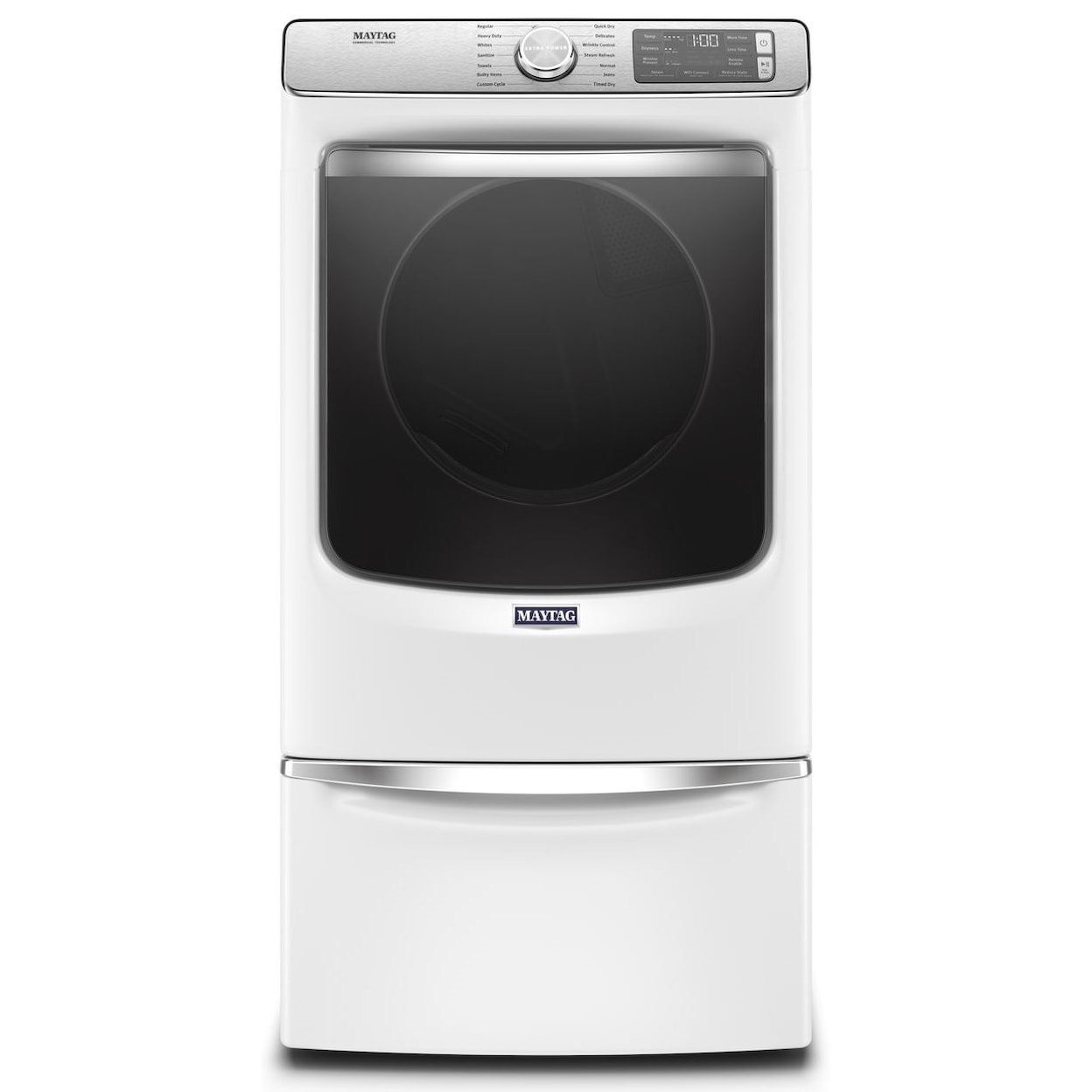 Maytag Front Load Electric Dryers 7.3 cu. ft. Smart Front Load Electric Dryer