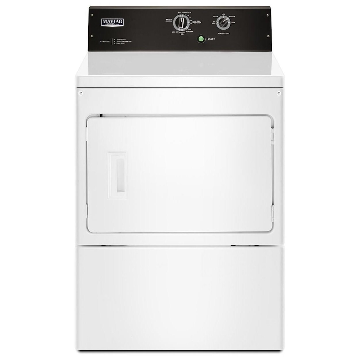 Maytag Front Load Gas Dryer 7.4 cu. ft. Commercial-Grade Dryer