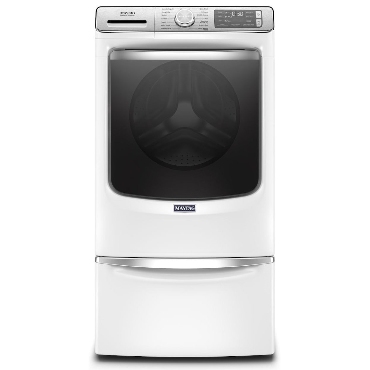 Maytag Front Load Washers 5.0 Cu. Ft. Smart Front Load Washer