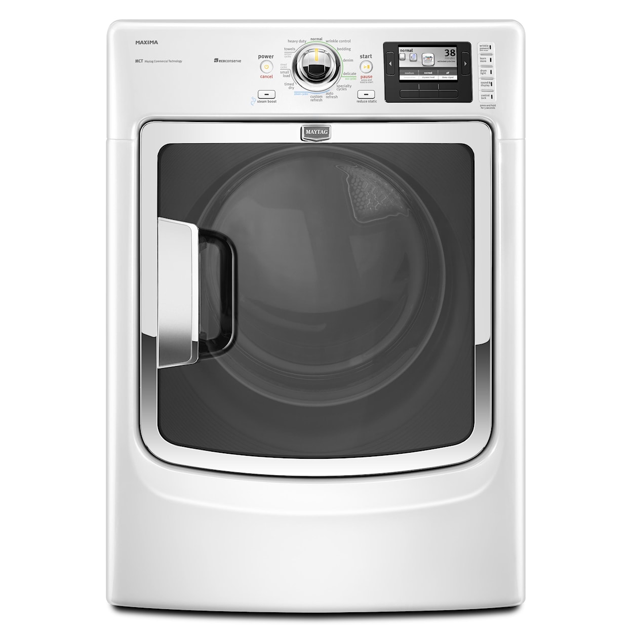 Maytag Gas Dryers 7.4 Cu. Ft. Front-Load Gas Dryer