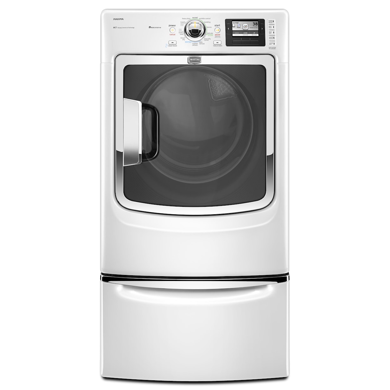 Maytag Gas Dryers 7.4 Cu. Ft. Front-Load Gas Dryer