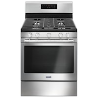 30-inch Wide Gas Range With 5th Oval Burner - 5.0 Cu. Ft.