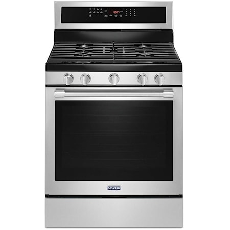 30-Inch Wide Gas Range With True Convection 