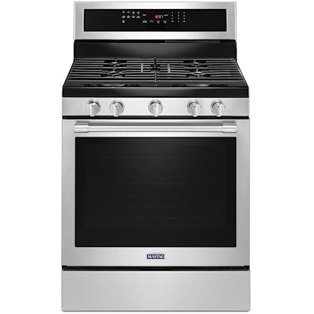 30-Inch Wide Gas Range With True Convection And Power Preheat - 5.8 Cu. Ft.