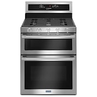 30-Inch Wide Double Oven Gas Range With True Convection - 6.0 Cu. Ft.