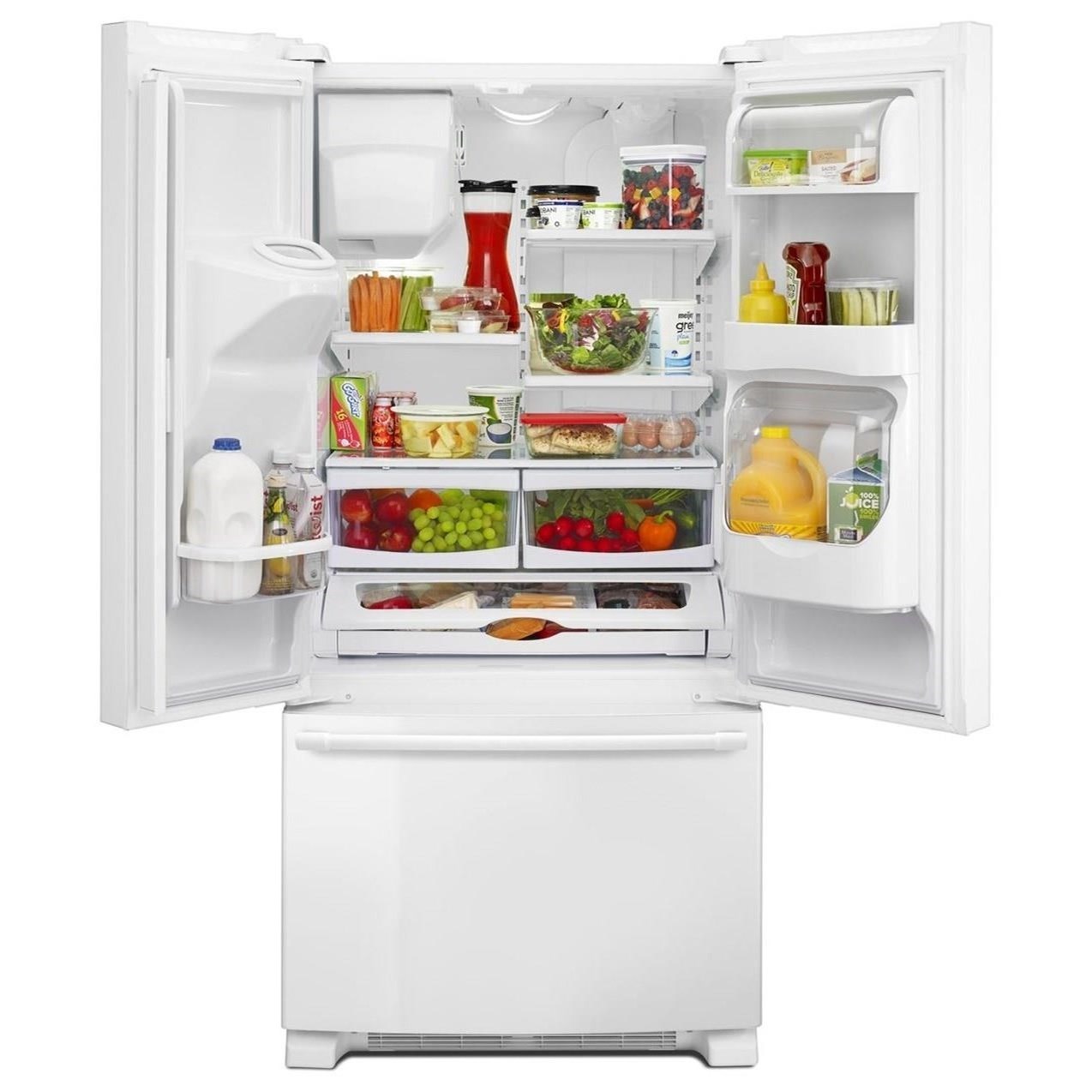33" 22 Cu. Ft. French Door Refrigerator