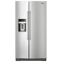 36- Inch Wide Counter Depth Side-by-Side Refrigerator - 21 Cu. Ft.