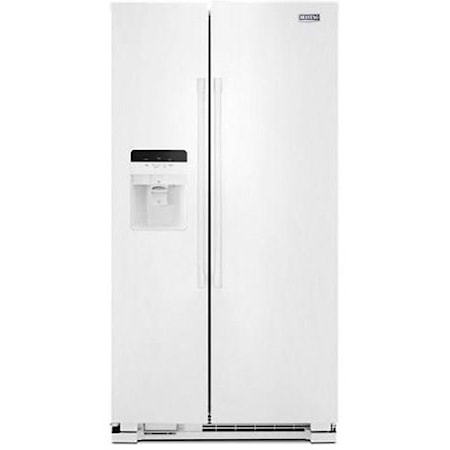 25 Cu. Ft. 36" Side-by-Side Refrigerator with Exterior Ice and Water Dispenser