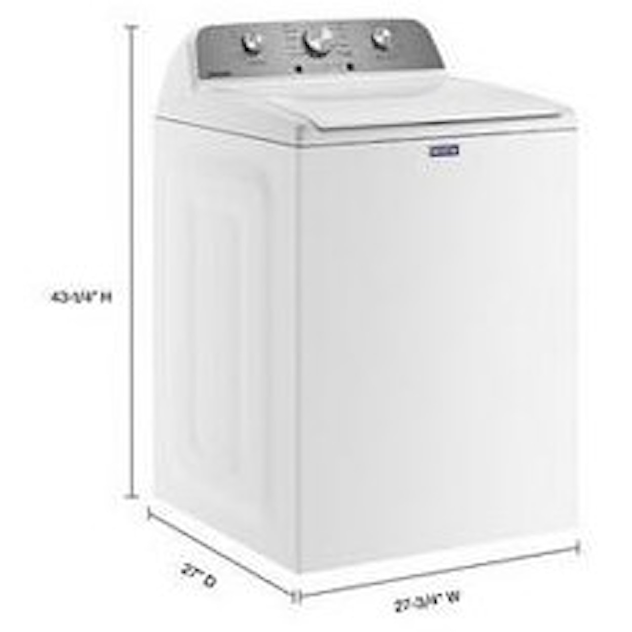 Maytag Top Load Washers Top Load Washer with Deep Fill - 4.5 cu. ft.