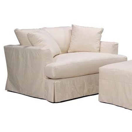Slipcover Chair and a Half