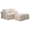 BeModern Cirrus Slipcover Chair and a Half