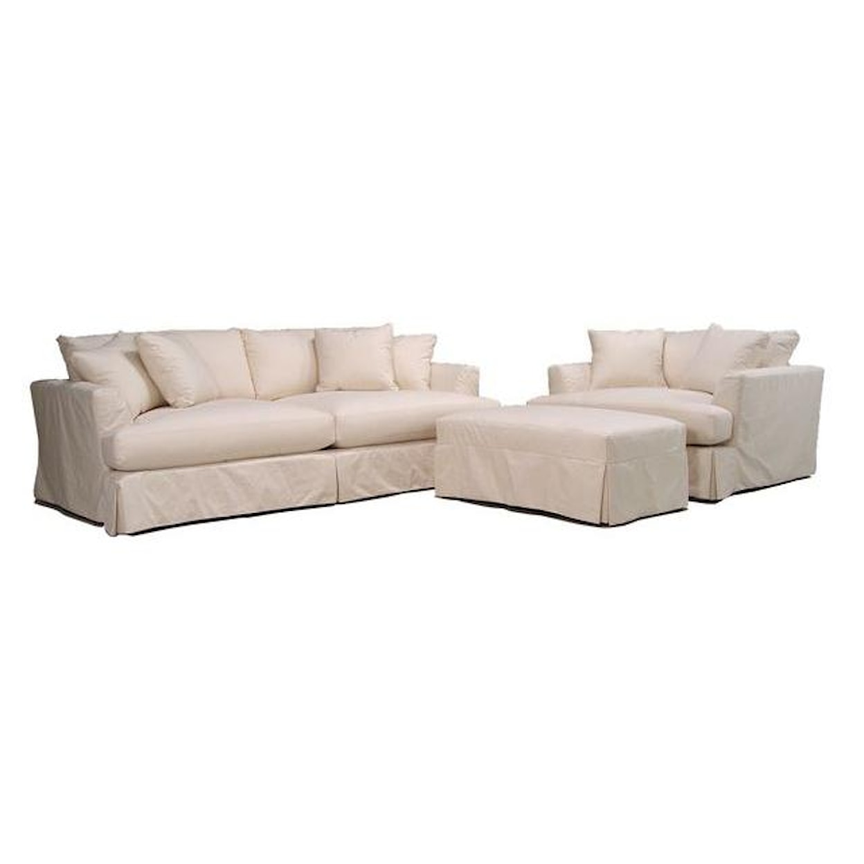 BeModern Cirrus Grand Slipcover Sofa