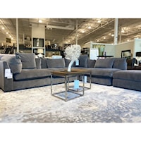 Sectional With Ottoman