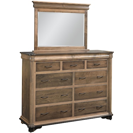 Mule Dresser & Mirror