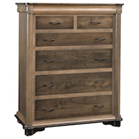 6 Drawer Chest with Jewelry Drawer
