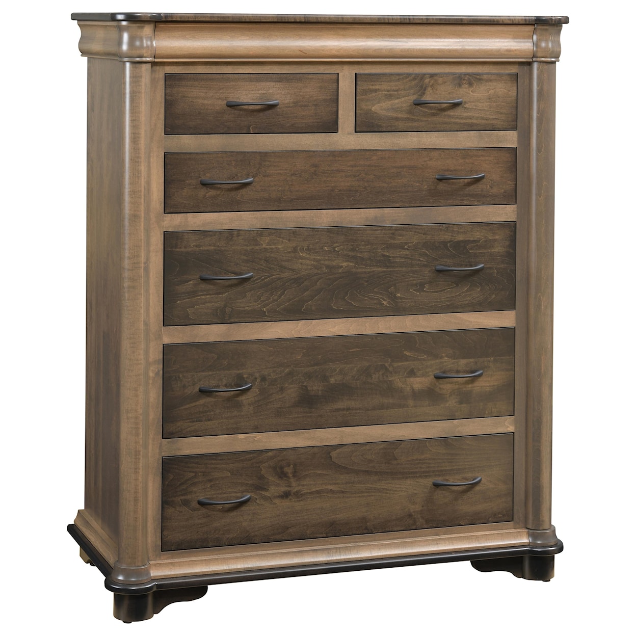 Meadow Wood Highland Ridge 6 Drawer Chest