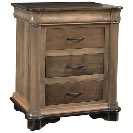 3 Drawer Nightstand