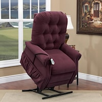 Casual 2-Way Lift Recliner with Tufted Back