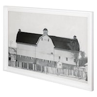 Farm House Framed Print