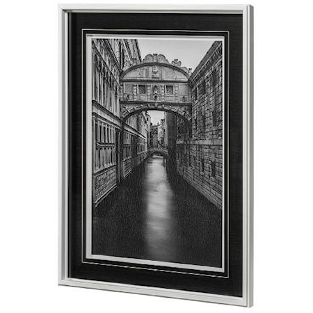 B&W Bridge of Sighs