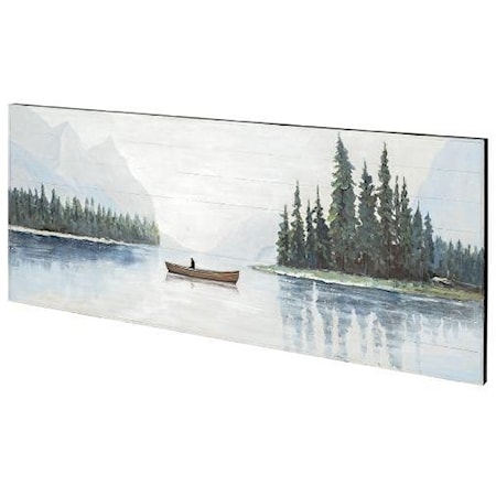 Canoe On The Lake