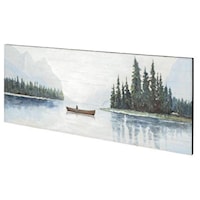 Canoe On The Lake
