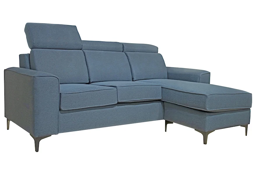 45204 45204 Sofa With Chaise by Meubles Belisle at Upper Room Home Furnishings