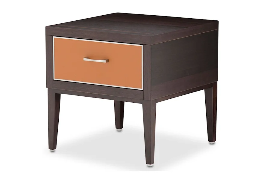 21 Cosmopolitan End Table by Michael Amini at Jacksonville Furniture Mart