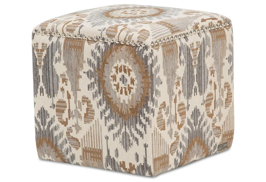 Ashbury Accent Ottoman by Michael Amini at Howell Furniture