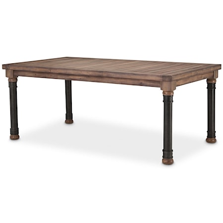 4 Leg Rect. Dining Table (76 In)