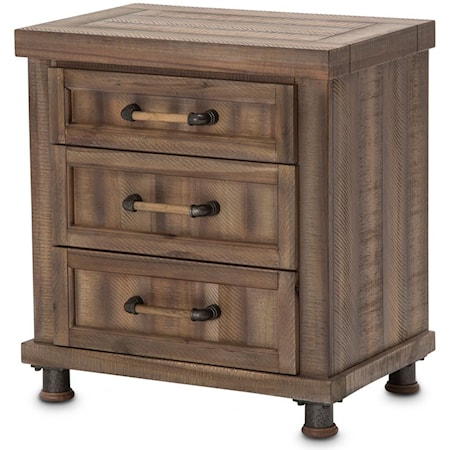 Nightstand w/ 3 Drawers