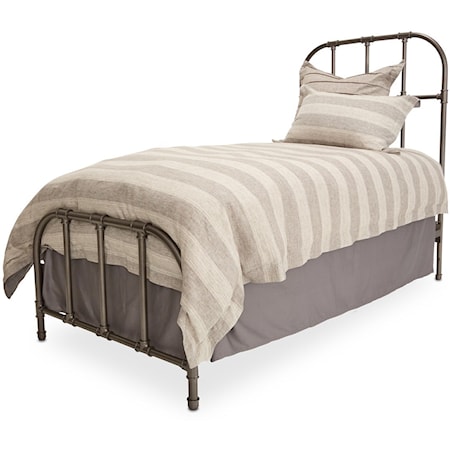 Twin Metal Bed