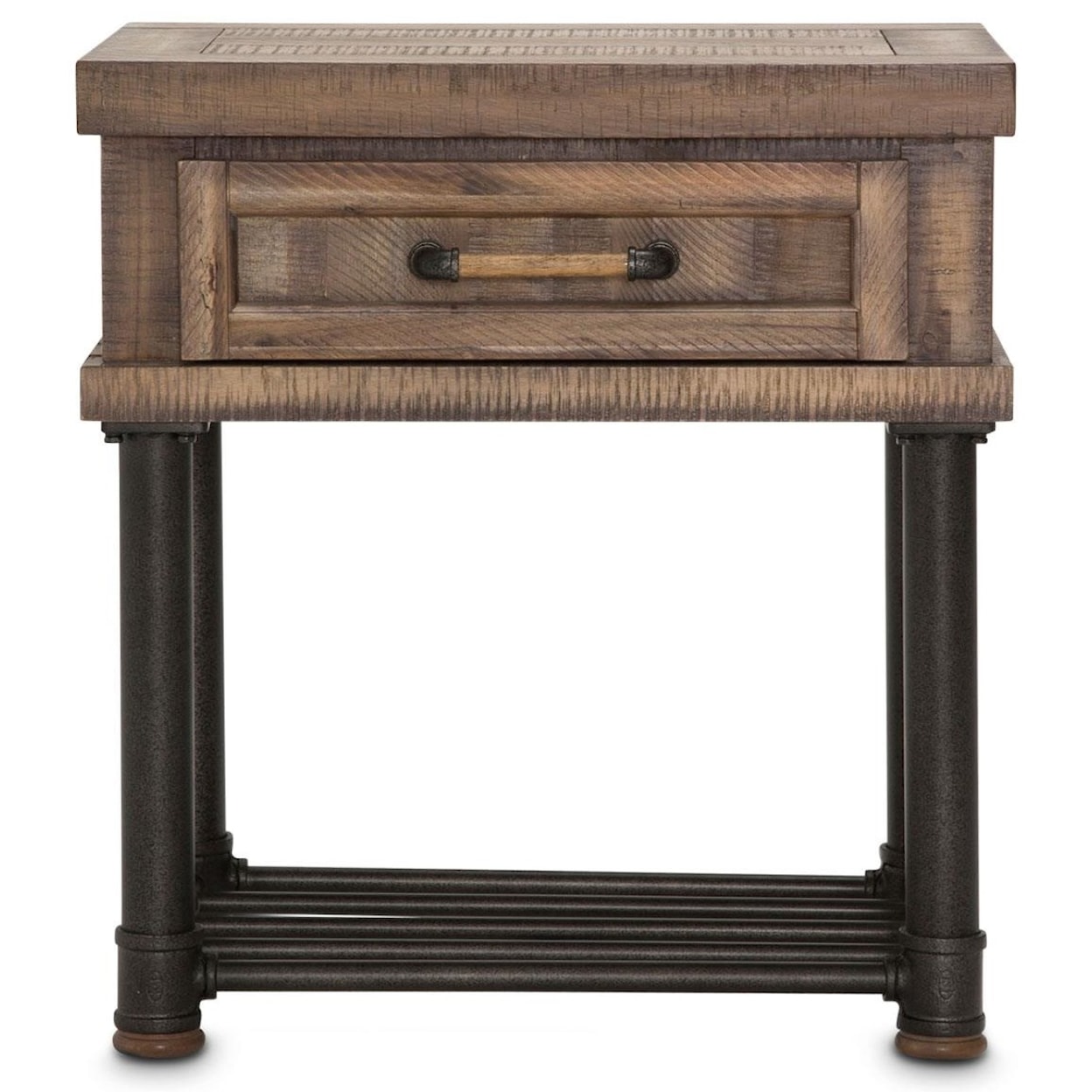 Michael Amini Crossings Side Table with Drawer