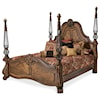 Michael Amini Edens Paradise King Size Poster Bed