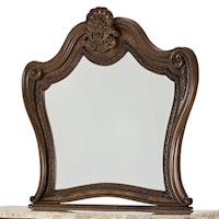 Ornate Dress Mirror with Traditional Style