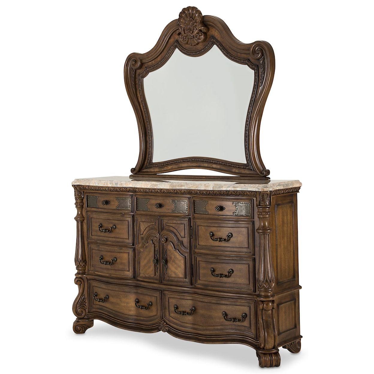 Michael Amini Edens Paradise Dresser Mirror