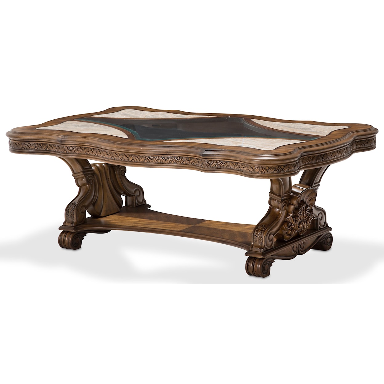 Michael Amini Edens Paradise Rectangular Cocktail Table