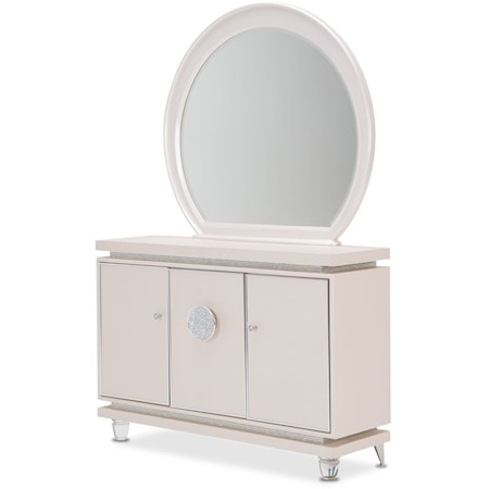 Sideboard and Mirror