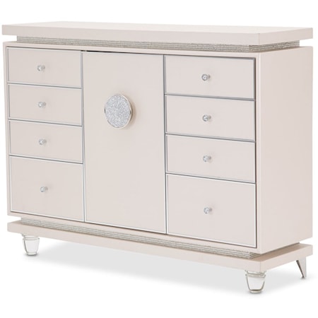 Upholstered Dresser