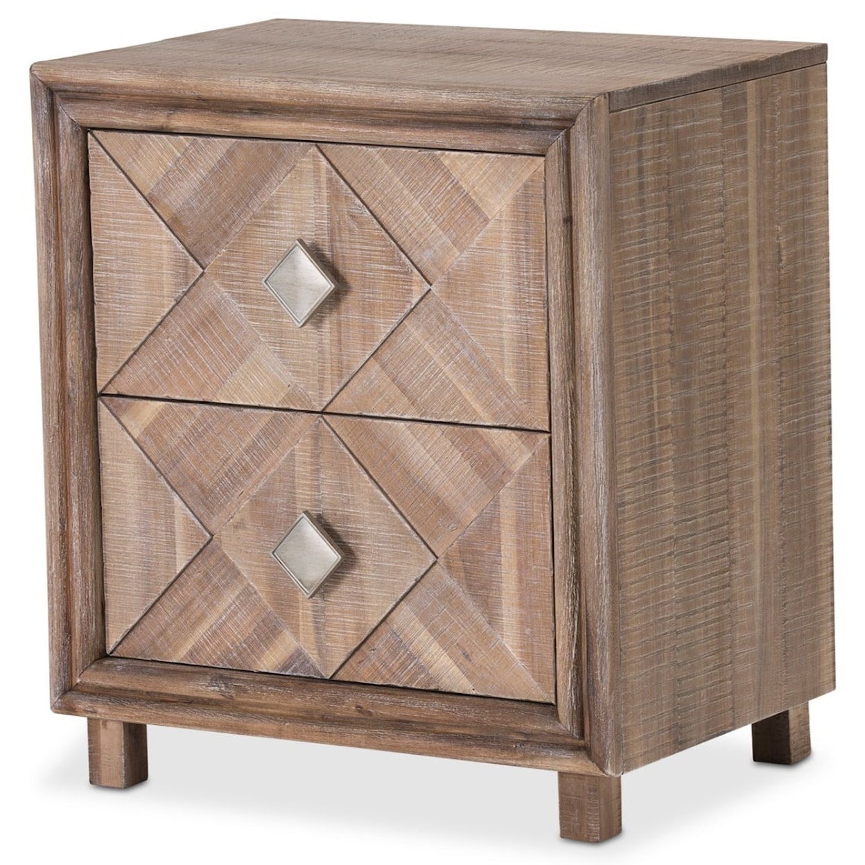 Michael Amini Hudson Ferry 2-Drawer Nightstand