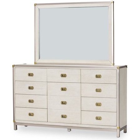 Dresser and Mirror