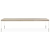 Michael Amini Penthouse Contemporary Rectangular Dining Table